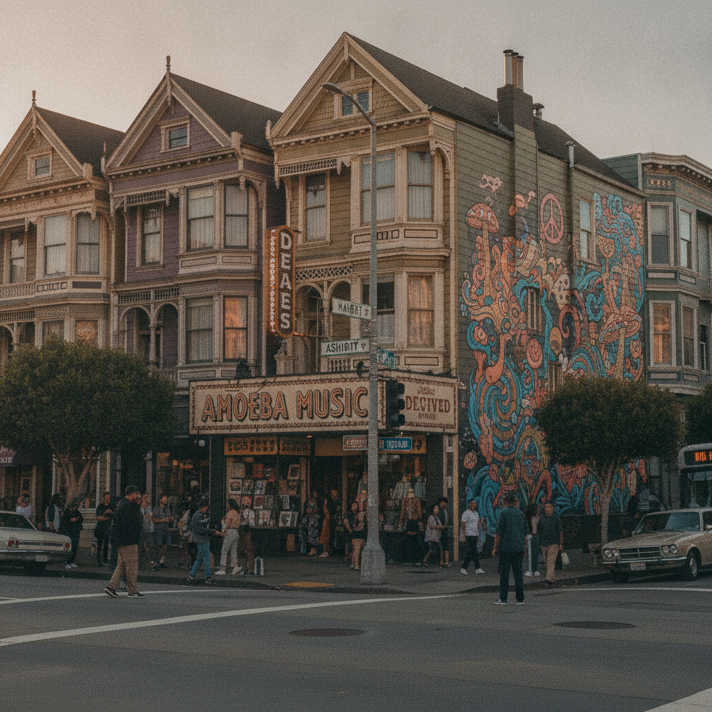 Haight-Ashbury, Golden Gate Park & the 1960s Counterculture Legacy