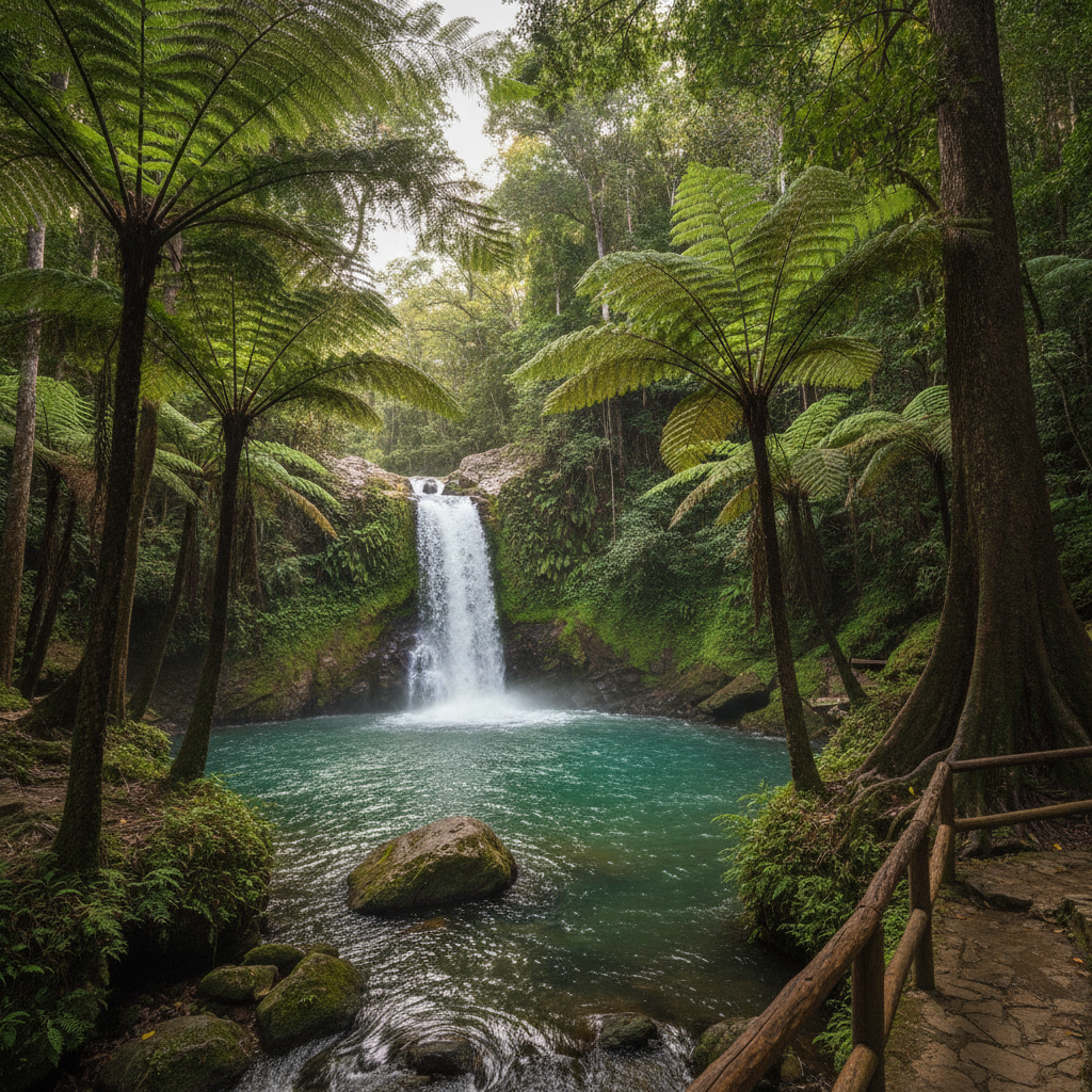 Puerto Rico Nature: El Yunque Waterfall, Puerto Rican Parrot Recovery, Coqui Frog Chorus, Taino Rock Art, and the Arecibo Observatory Legacy