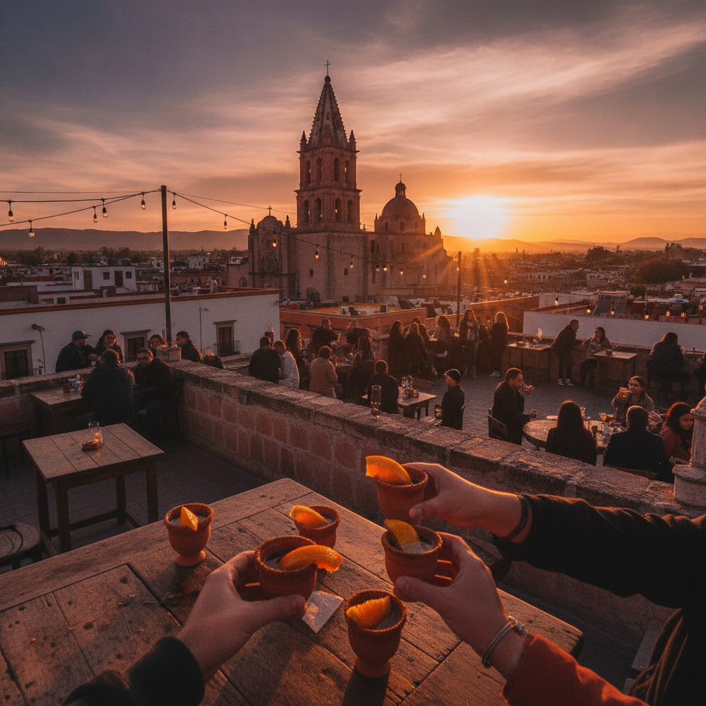San Miguel de Allende Food Scene and Mezcal Bars: How a City of 170,000 Has More World-Class Restaurants Per Capita Than Any City in Mexico and Why the Vendors in the Tuesday Market Are the Better Story