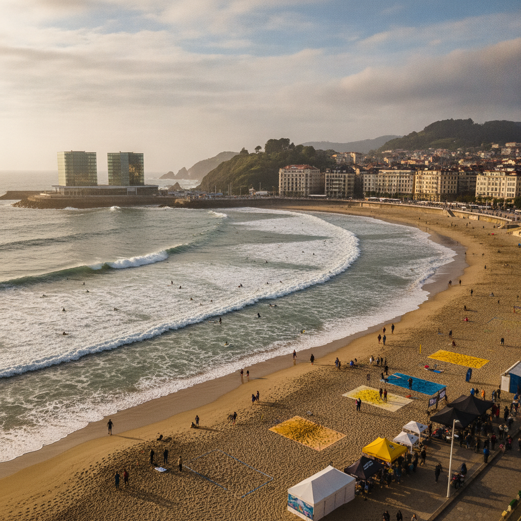 Gros Neighbourhood, Zurriola Beach & San Sebastián Surf Scene