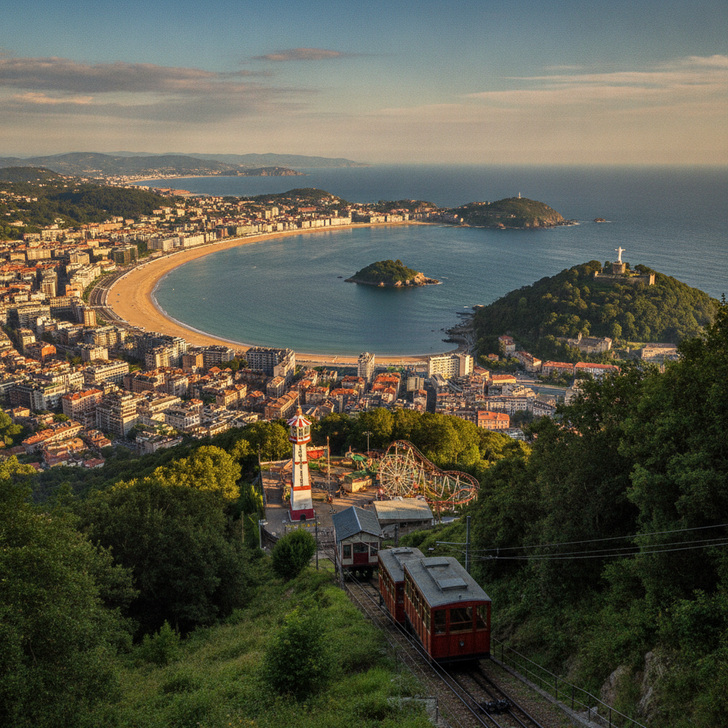 Monte Igueldo, Monte Urgull & San Sebastián's Panoramic Views