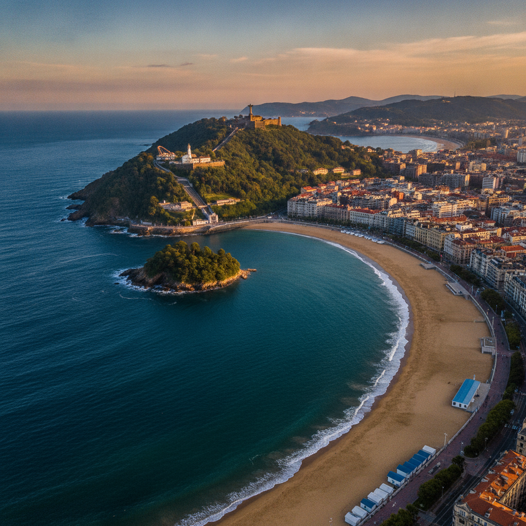 La Concha Beach, Belle Époque Promenade & San Sebastián Elegance