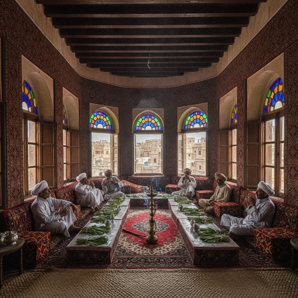 Yemeni Cuisine and Mafraj Culture
