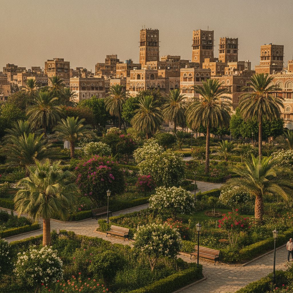 Sanaa Gardens and Modern City Life