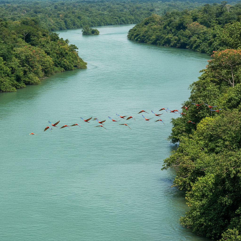 Santarém Birding: Amazon and Tapajós Avifauna
