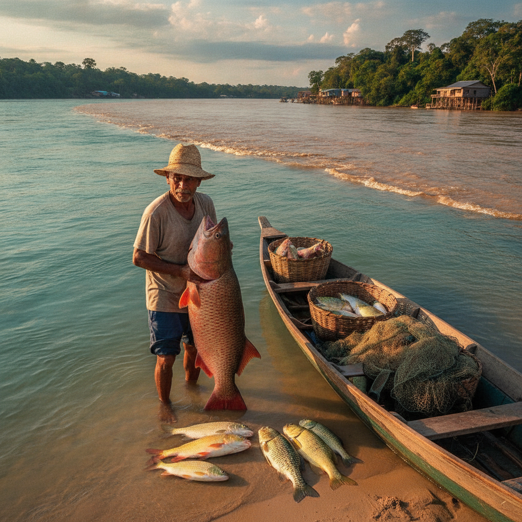 Santarém's Rivers: Fishing the World's Greatest River System
