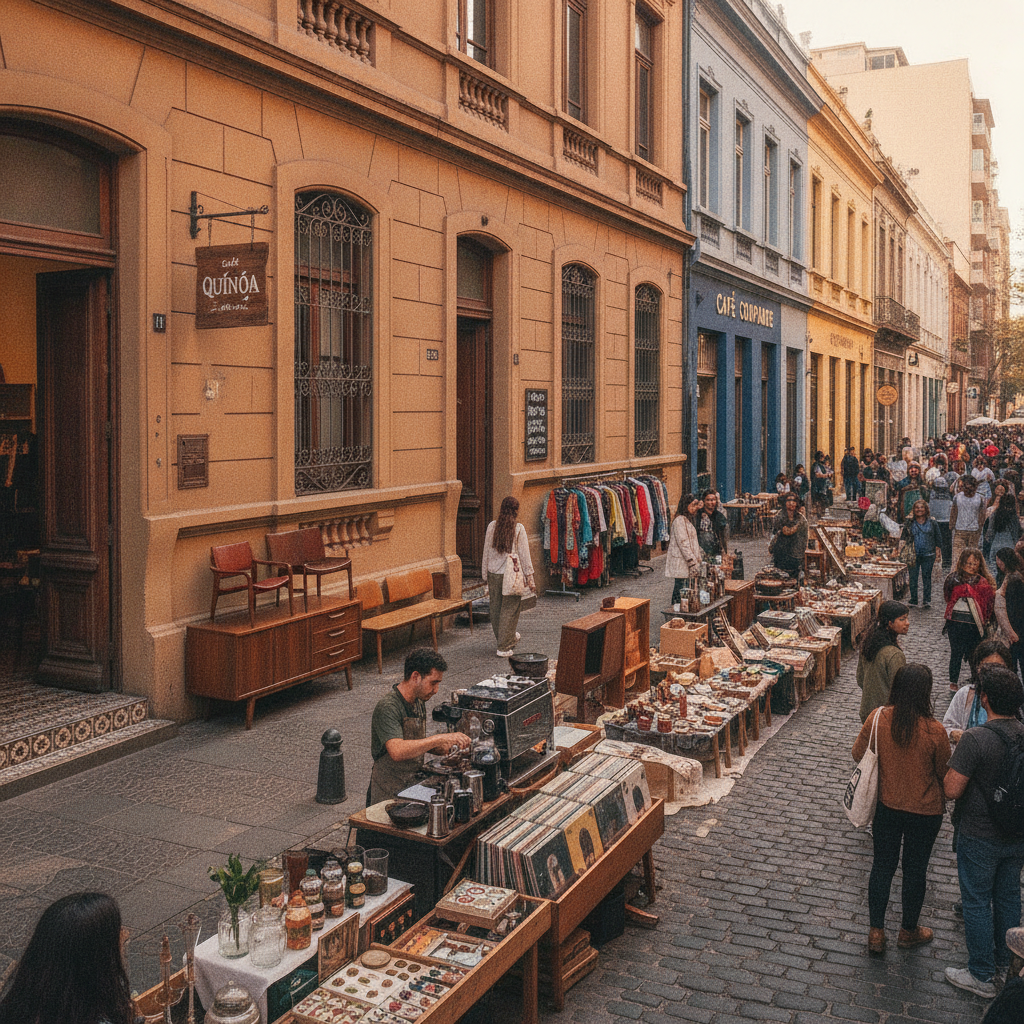 Barrio Italia, Vintage Markets & Santiago's Creative Revival