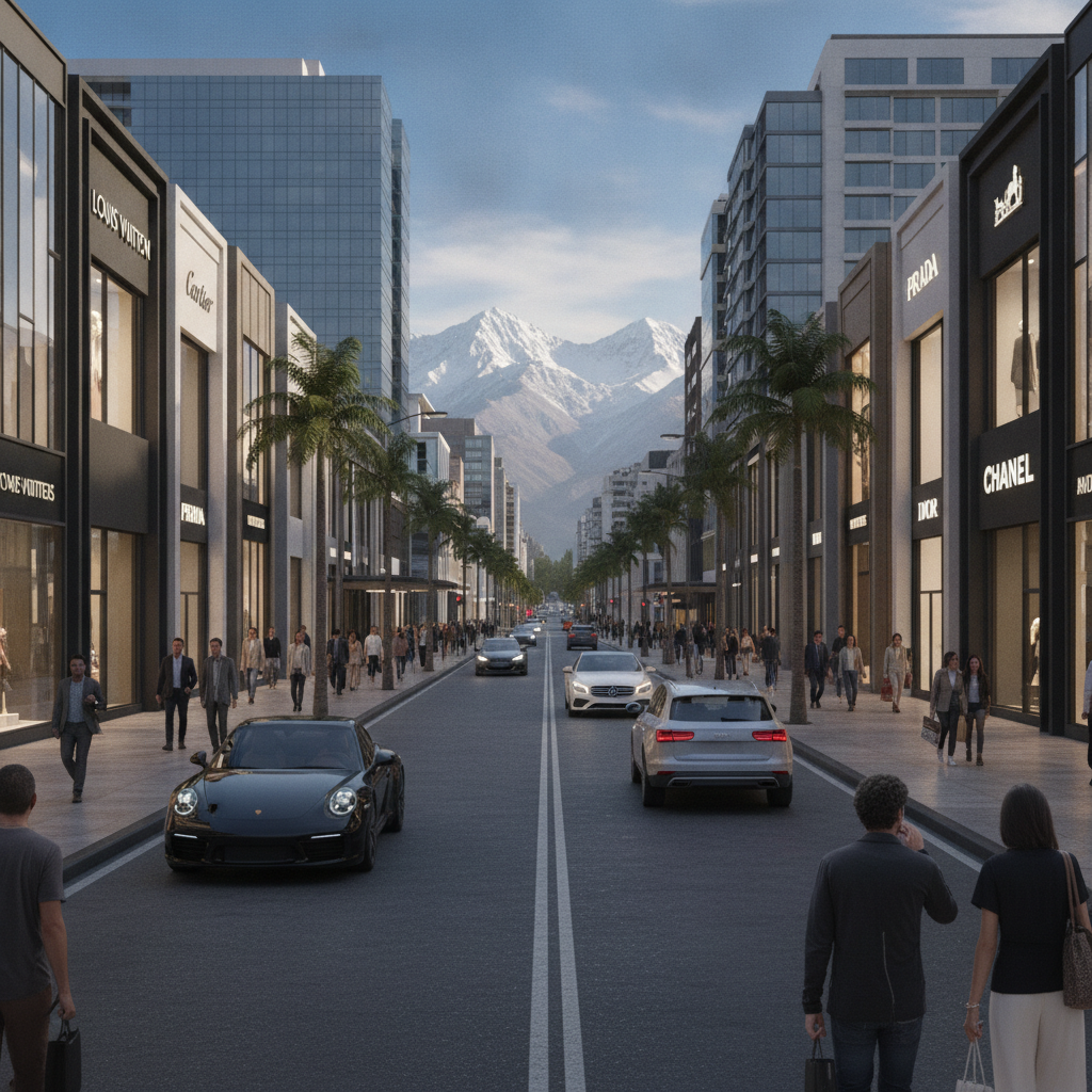 Vitacura, Alonso de Córdova & Santiago's Upscale North