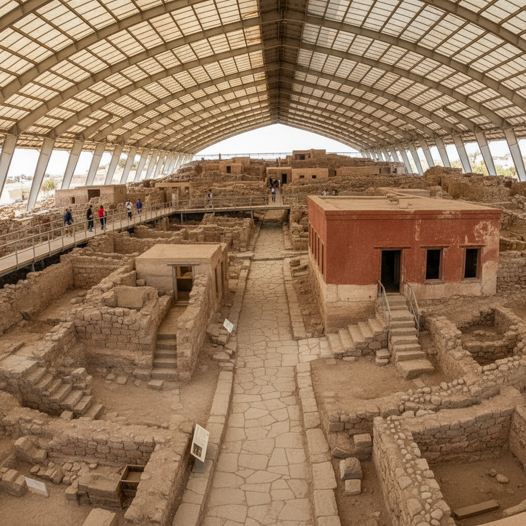 Santorini Ancient History — Akrotiri, the Minoan Eruption & the Atlantis Hypothesis