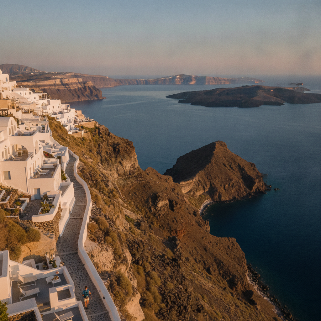 Santorini Villages & Hiking — Emporeio, Megalochori, Pyrgos & the Inland Island