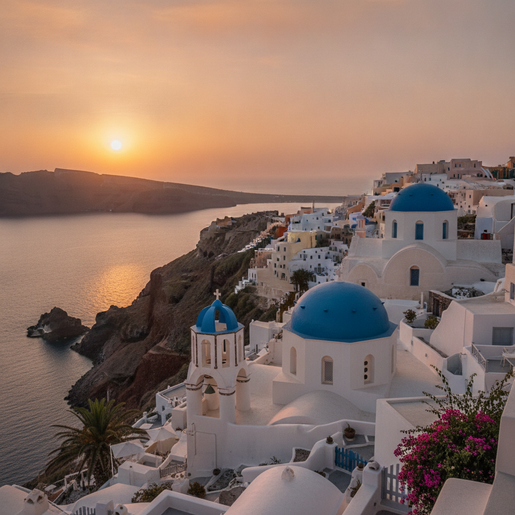 Oia — the Blue-Domed Village, Caldera Views & the Most Famous Sunset in Greece