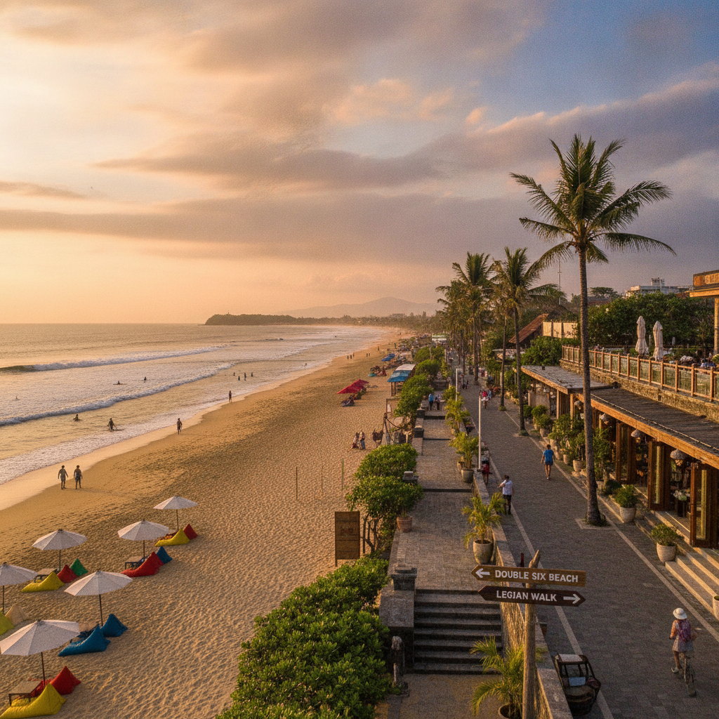 Double Six Beach & Legian Walk
