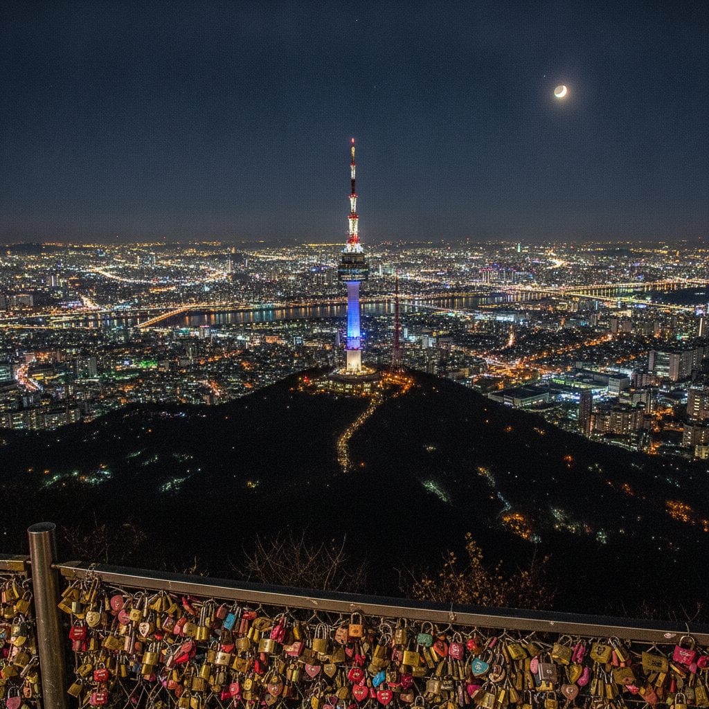 Myeongdong, Namdaemun Market, N Seoul Tower & Namsan