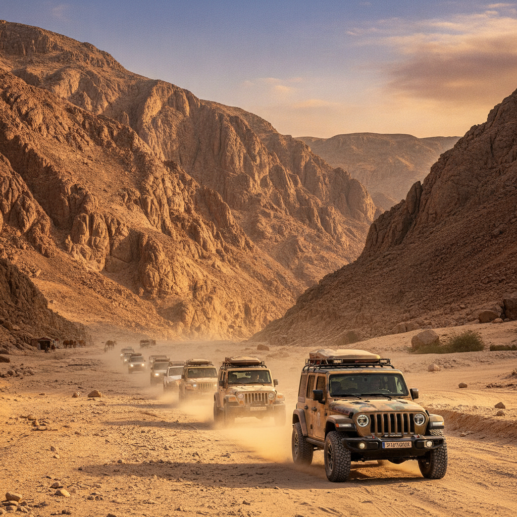 Bedouin Desert Safari: Jeep Tracks, Oasis Villages and Stargazing