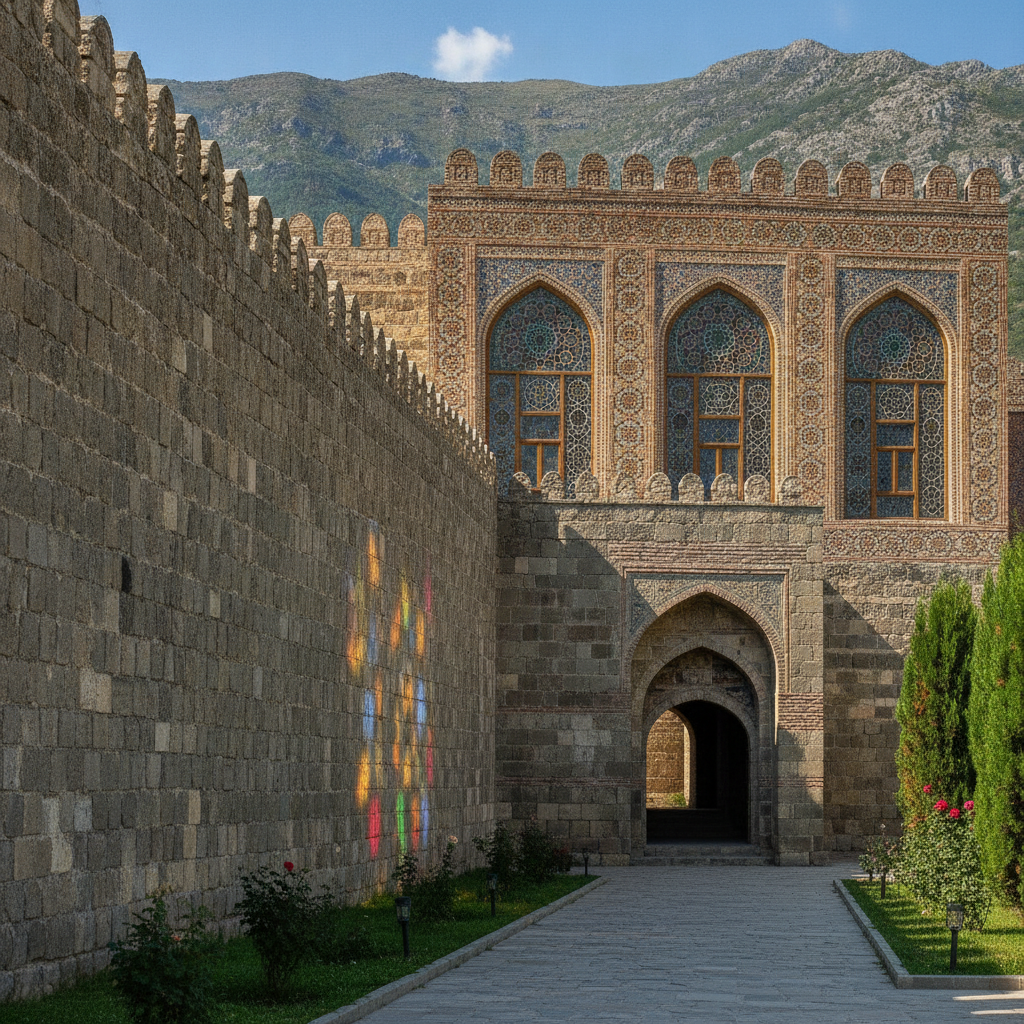Sheki Khan's Palace Shebeke Stained Glass