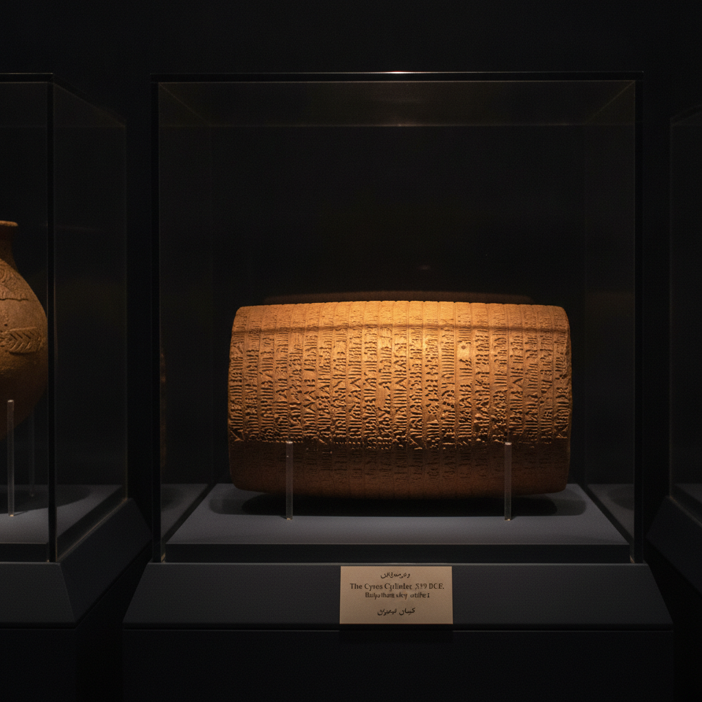 Cyrus the Great's Cylinder (539 BCE) Praised in the Hebrew Bible as the Messiah of Israel, Alexander Removed 180,000 Talents of Silver from Persepolis Requiring 20,000 Mules, and DNA Proves the Shiraz Wine Grape is Actually French Not Persian