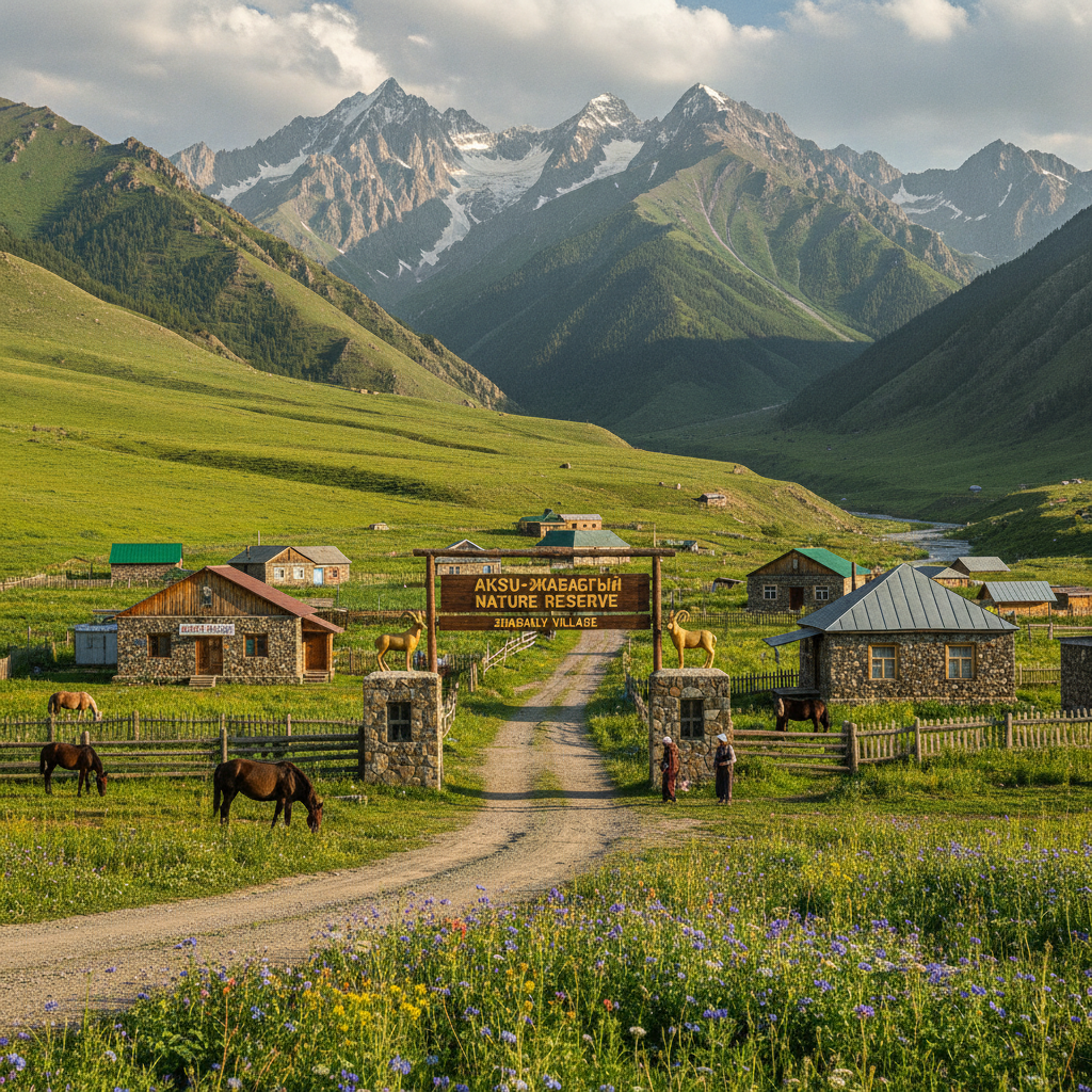 Shymkent Aksu-Zhabagly Nature Reserve Tian Shan