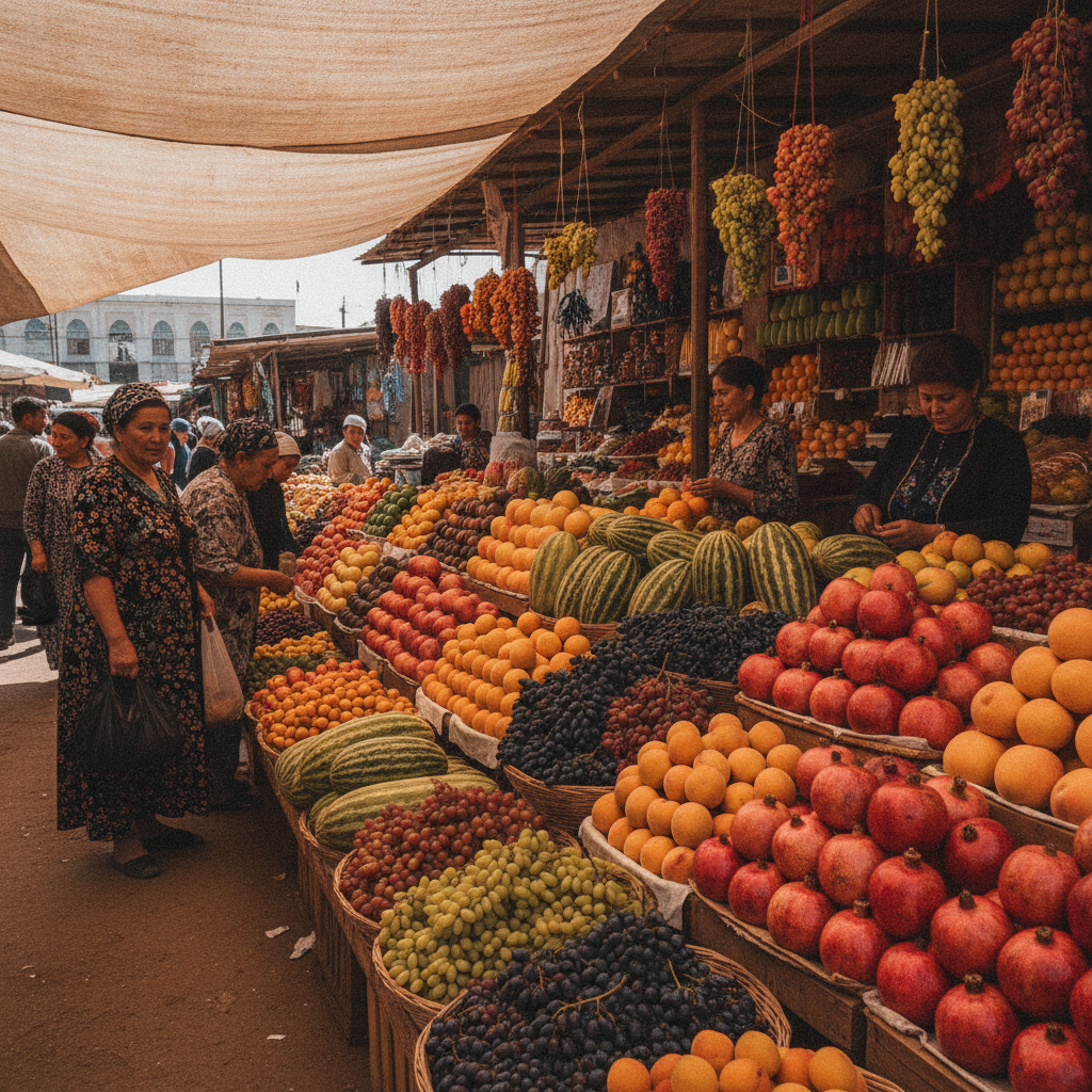 Shymkent South Kazakhstan Fruit Agricultural Bounty