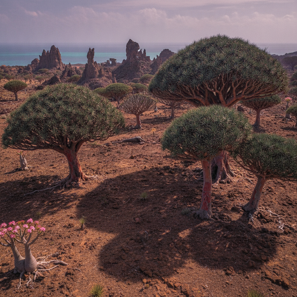 Dragon Blood Tree Plateau of Dixam