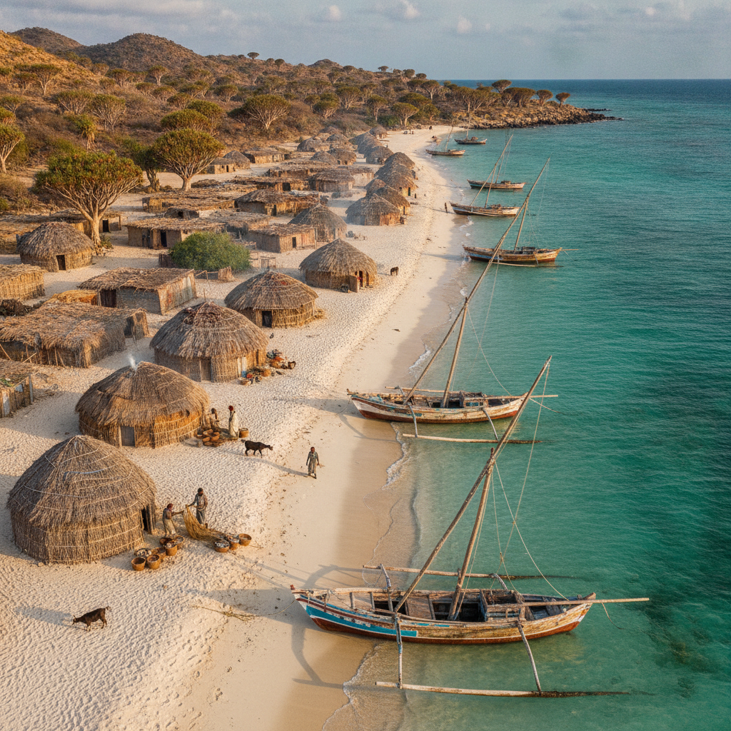 Socotri Fishing Villages and Traditional Life