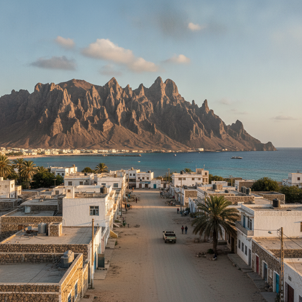 Hadibu Capital and Socotra Daily Life