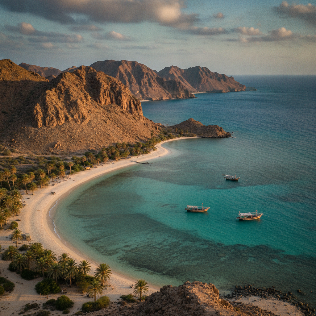 Qalansiyah Lagoon and White Sand Beaches