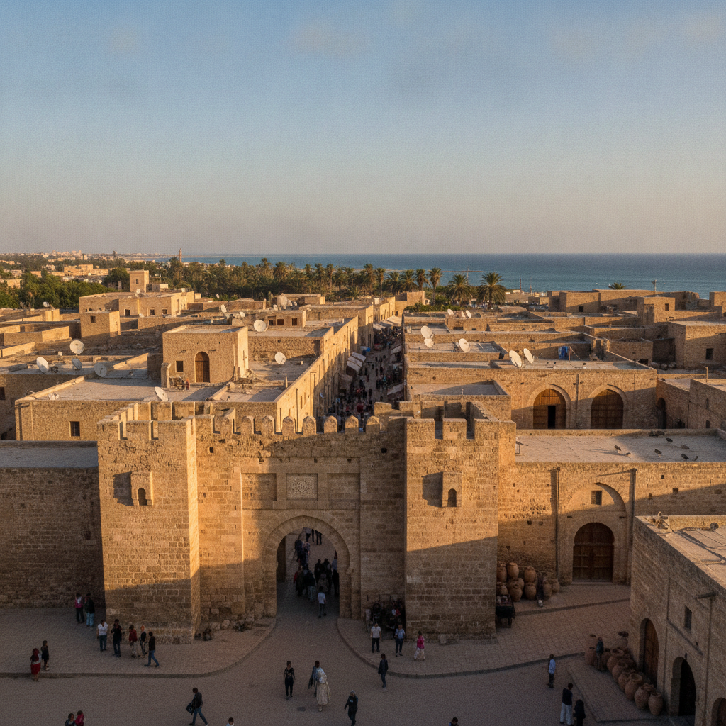 Sousse South: Sfax the Olive Oil Capital, the El Abassia Region, the Sahel Olive Landscape, and the South Tunisia Circuit
