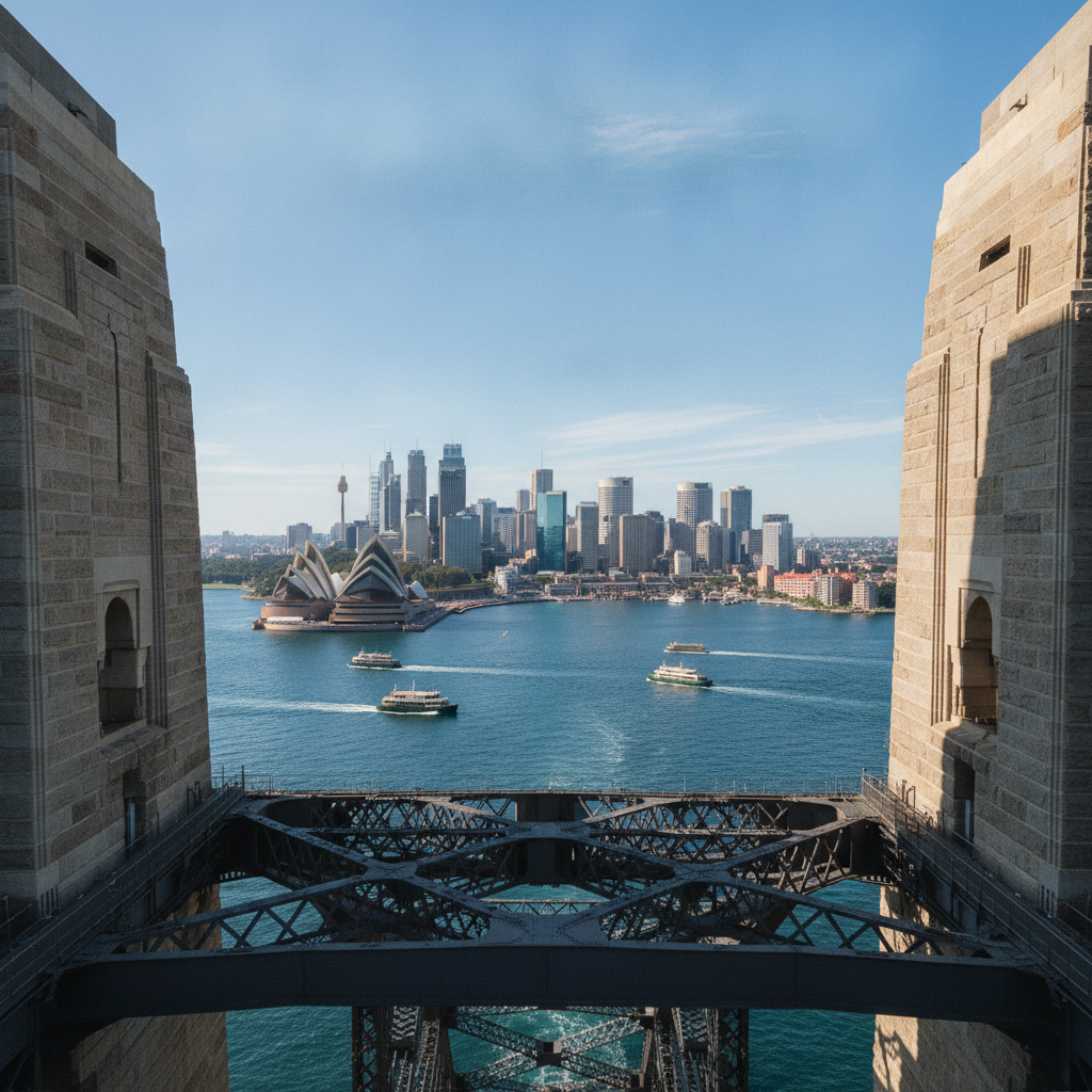 Sydney Harbour Bridge, Milsons Point & North Sydney: The Northern Shore