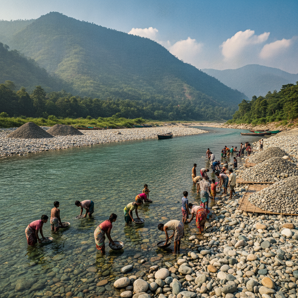 Sylhet Jaflong Crystal River and Meghalaya Border