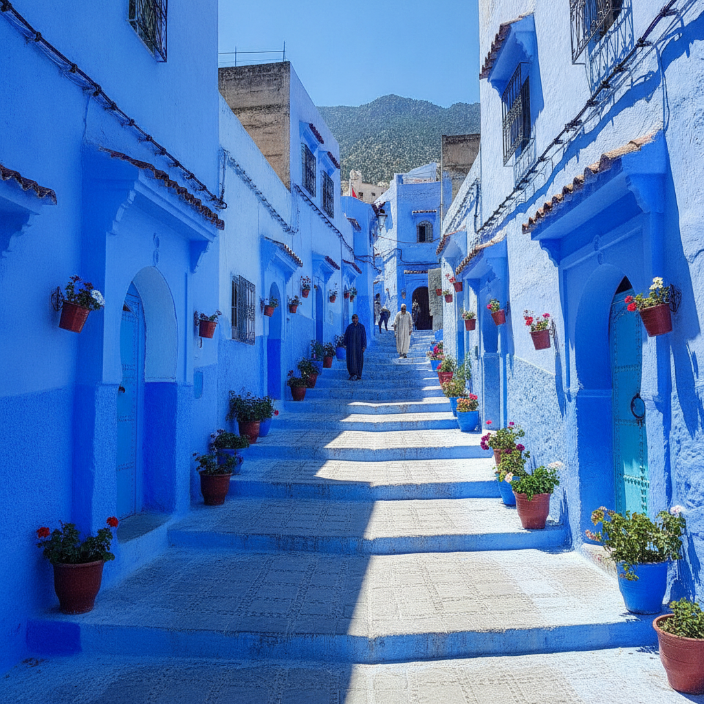Day Trip: Chefchaouen Blue City and Tetouan in the Rif Mountains