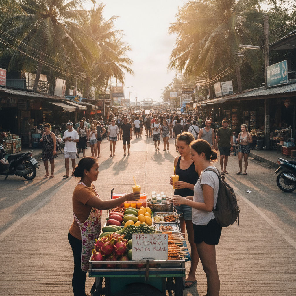 Koh Tao Food & Social Scene Walk