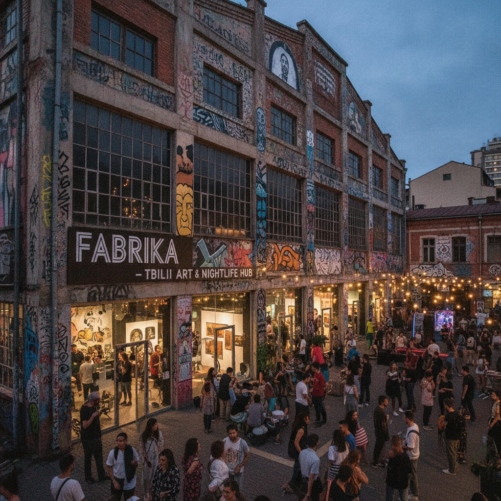 Tbilisi Arts: Fabrika, the Contemporary Gallery Scene, the Nightlife, the Creative Hub, and the Most Artistically Vibrant Single Caucasus Capital