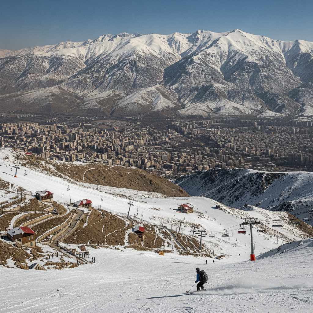 Tehran Mountains: Tochal and Dizin Skiing, the Alborz Mountain Hiking, the Darband Trail, and the Most Dramatically Alpine Single Capital City