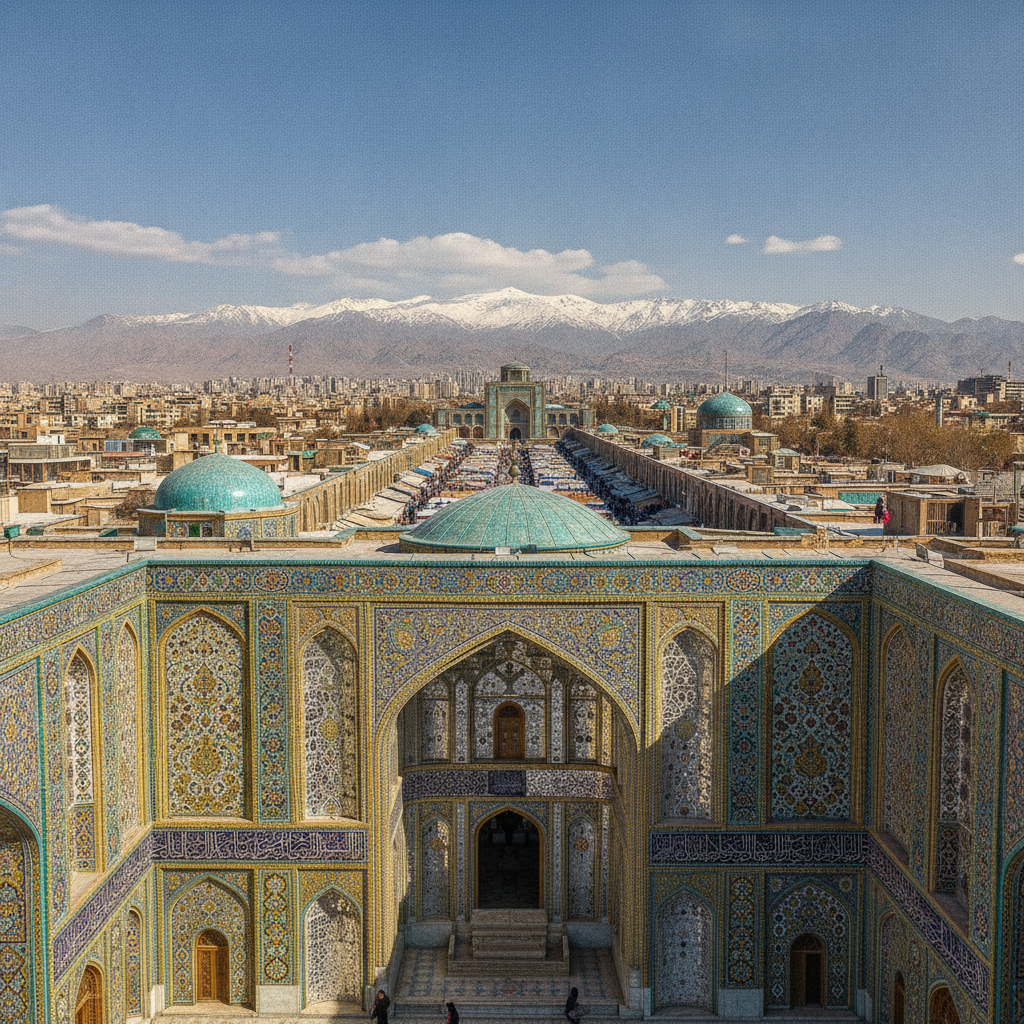 Tehran Essential: Golestan Palace, the Grand Bazaar, Milad Tower, Darband, the National Museum, and the Most Contradictory Single Great Iranian Capital