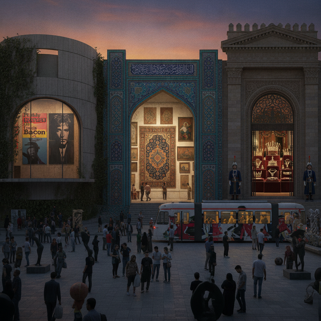 Tehran Museums: The National Jewelry Treasury, the Carpet Museum, the Tehran Museum of Contemporary Art, and the Most Museum-Rich Single Iranian Capital