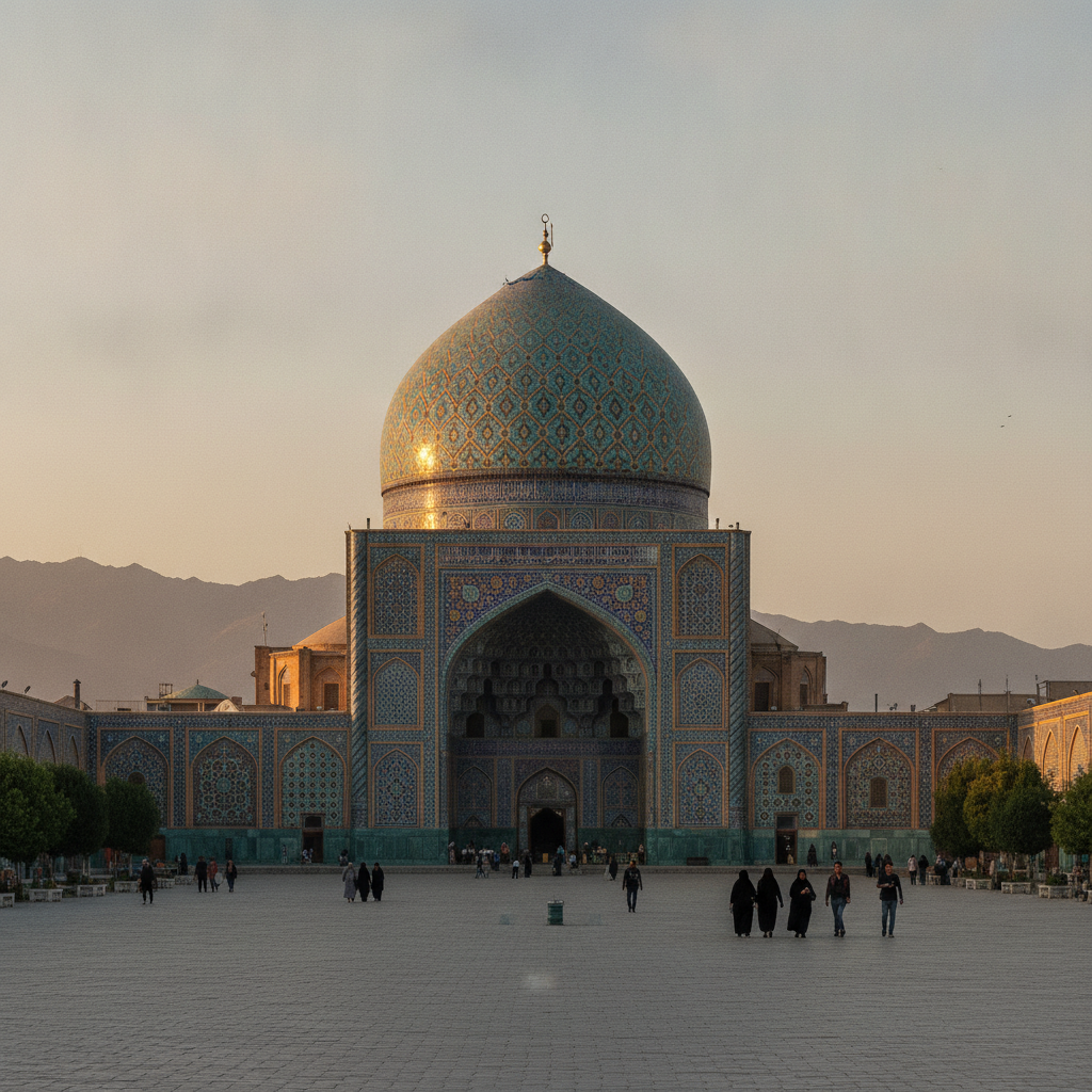 The Atash Bahram Sacred Fire in Yazd Burning Continuously Since 470 CE (1,500+ Years), Zoroastrianism Influencing the Jewish Heaven Hell Angels Devil and Messiah Concepts & the 1639 Treaty of Zuhab Still Defining the Iran-Iraq Border Today