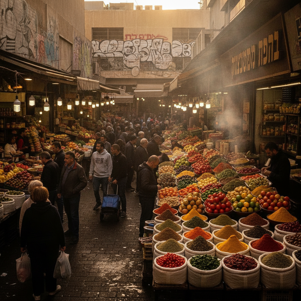 Tel Aviv Markets: The Carmel Market, the Levinsky Spice Market, the Israeli Street Food Circuit, and the Most Culinarily Adventurous Single Israeli City