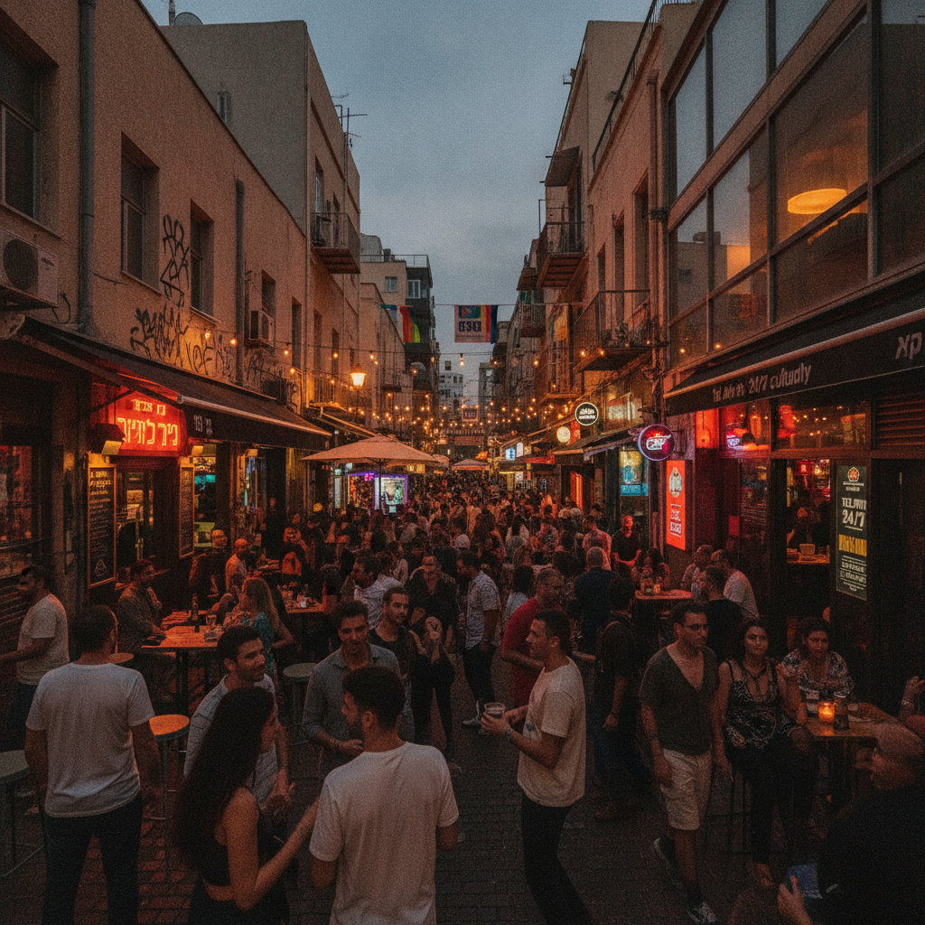 Tel Aviv Nights: The Most Vibrant Nightlife in the Middle East, the LGBTQ Scene, the Florentin Bars, and the 24-Hour City Culture