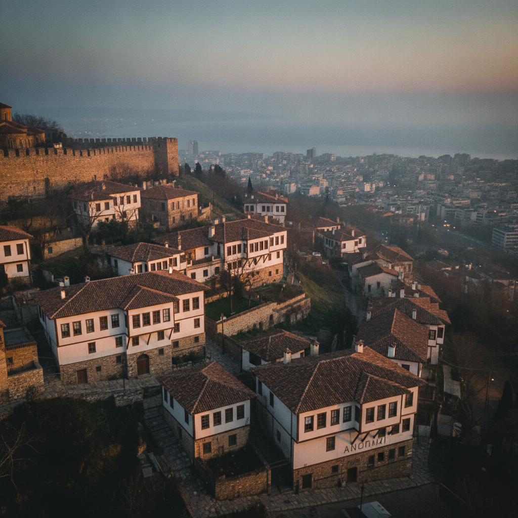 Thessaloniki Ano Poli β the Ottoman Upper Town, Byzantine Walls & the View Over the Gulf