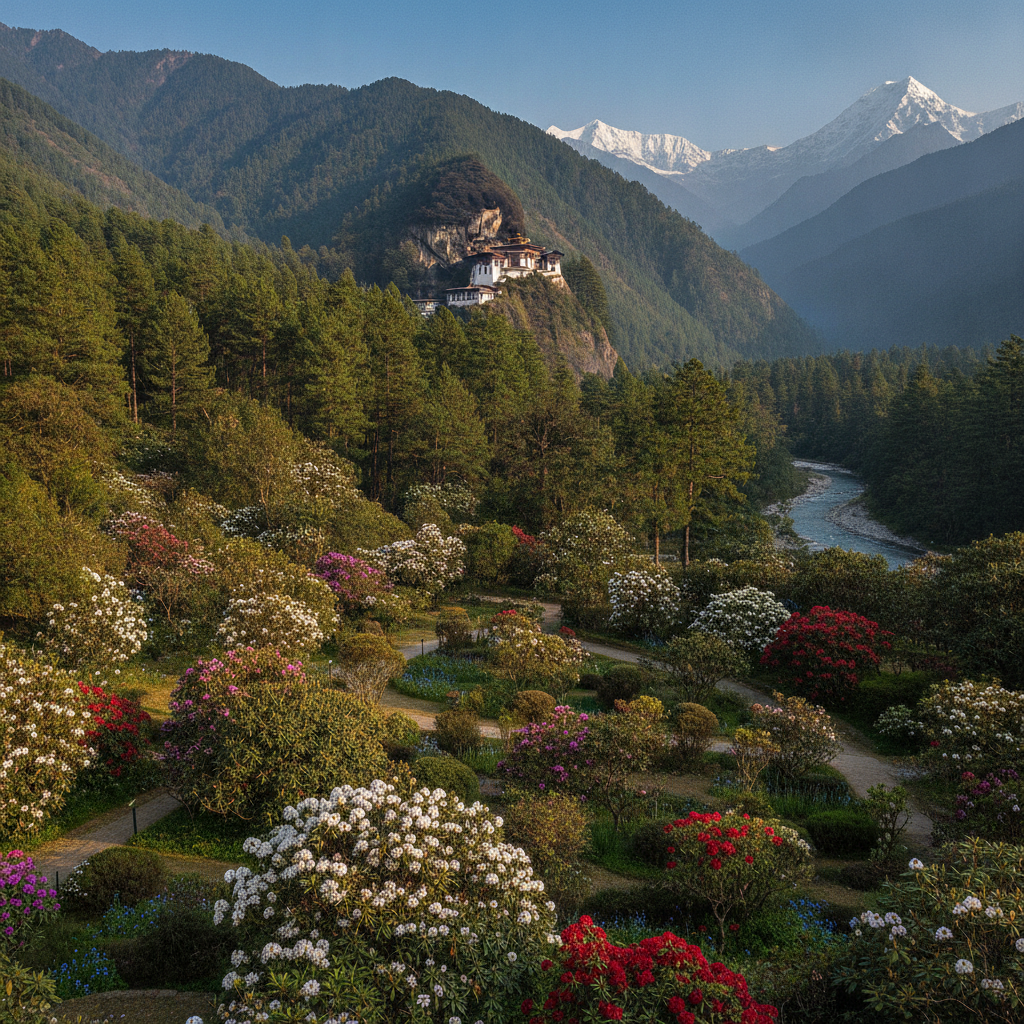 Thimphu Nature: The Royal Botanical Park, Cheri Monastery, Dochula Pass, and the Most Pristinely Forested Single Himalayan Capital Region