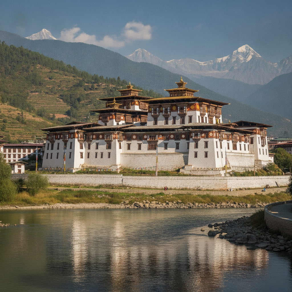 Thimphu Essential: Tashichho Dzong, the Buddha Dordenma, the Takin Preserve, the Weekend Market, and the Most Thoughtfully Governed Single Himalayan Kingdom