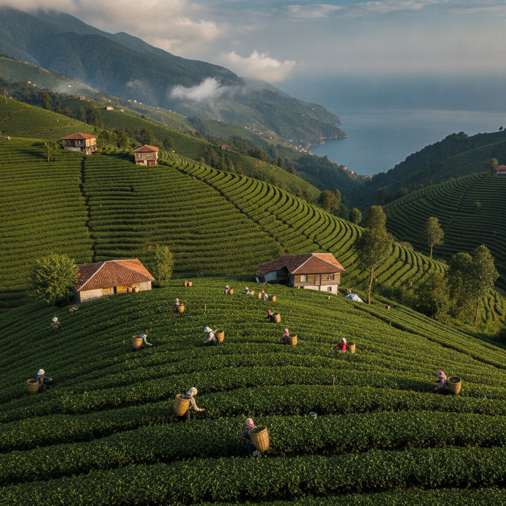 Trabzon Food and Culture: Hamsi Anchovy Cuisine, the Black Sea Pide, Muhlama Cheese Fondue, the Horon Sword Dance, Black Sea Tea Culture, and the Rize Tea Plantation Day Trip