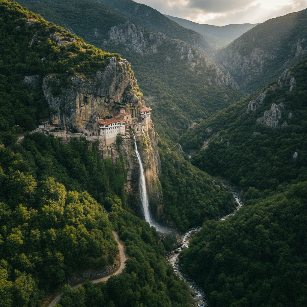 Trabzon Essential: Sumela Monastery in the Cliff, Hagia Sofia Byzantine Church, the Pontic Kingdom History, Ataturk Villa, Byzantine and Pontic Greek Heritage, and the Black Sea Character