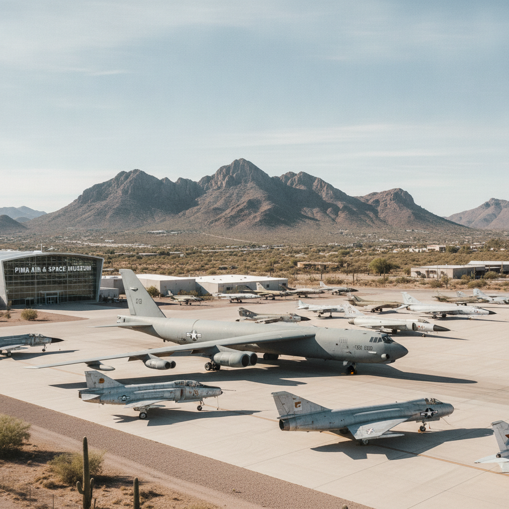 Tucson: Adobe Neighborhoods, Mission Ruins and 3,400 Stored Aircraft