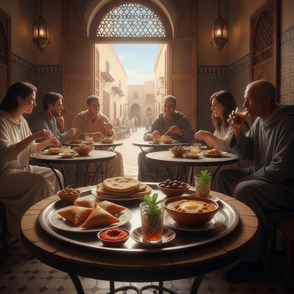 Tunis Food and Culture: The Brik, the Harissa, the Lablabi, the Malouf Andalusian Music, and the Tunis Cafe Culture