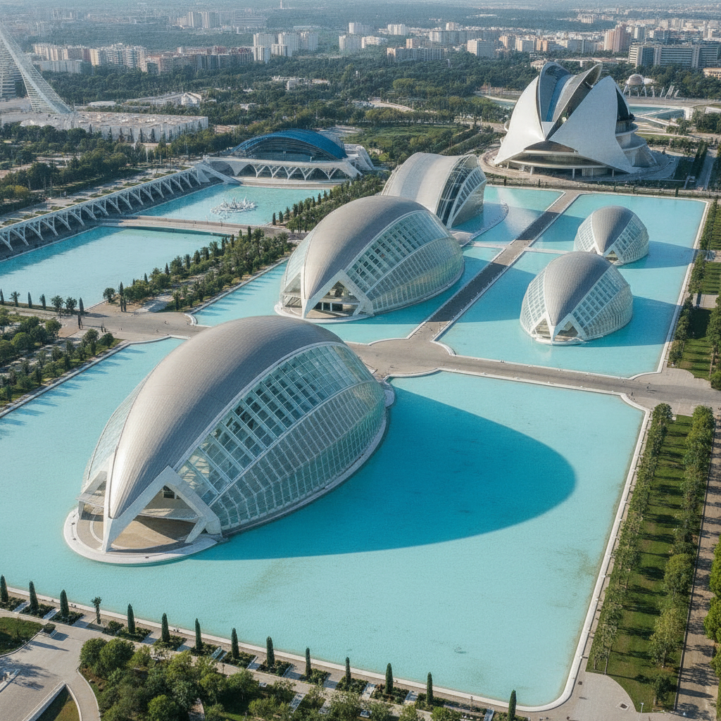 City of Arts and Sciences, Calatrava & Valencia's Futuristic Vision