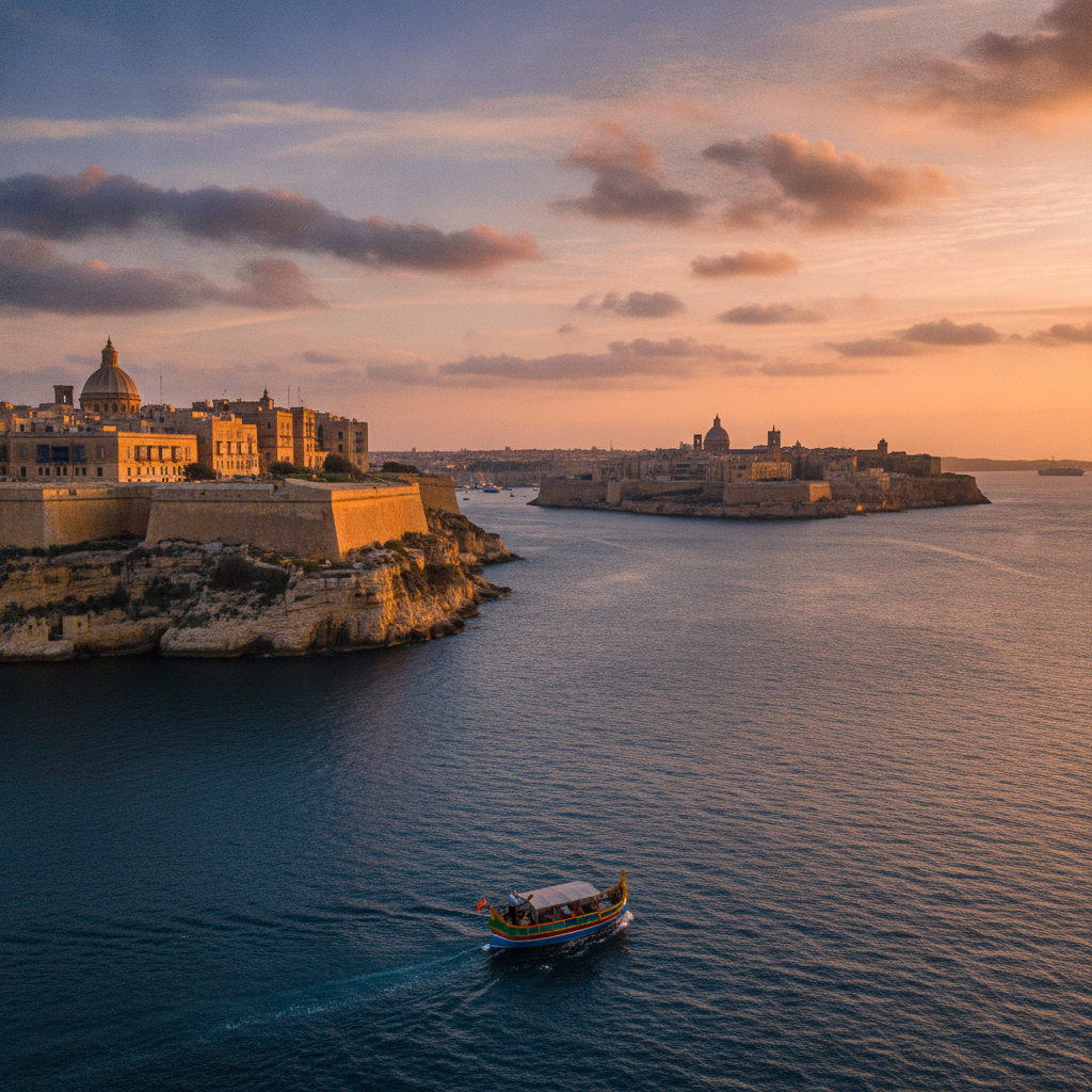 Valletta Classics: Caravaggio's Cathedral, Grand Harbour & Knights' Fortresses