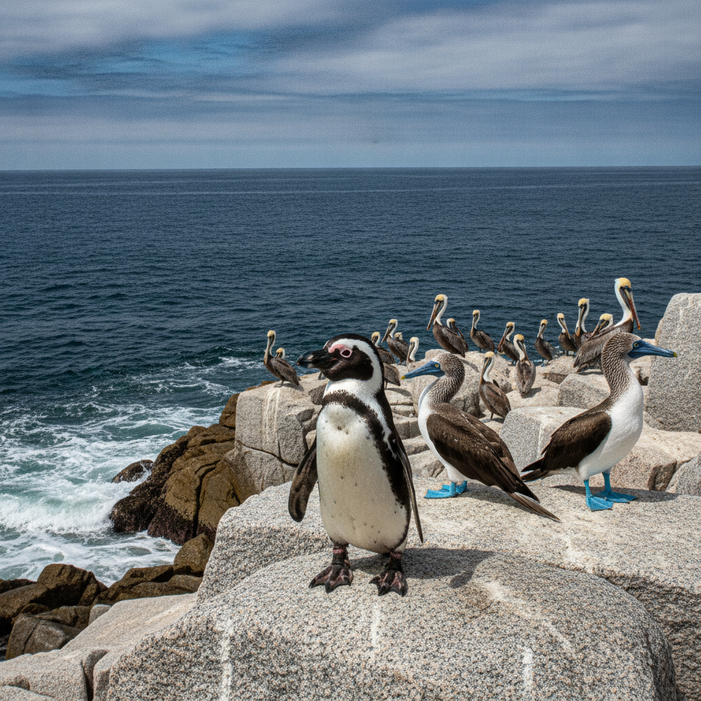Valparaiso Region Wildlife: Humboldt Penguins, Sea Lions, and Pacific Seabirds