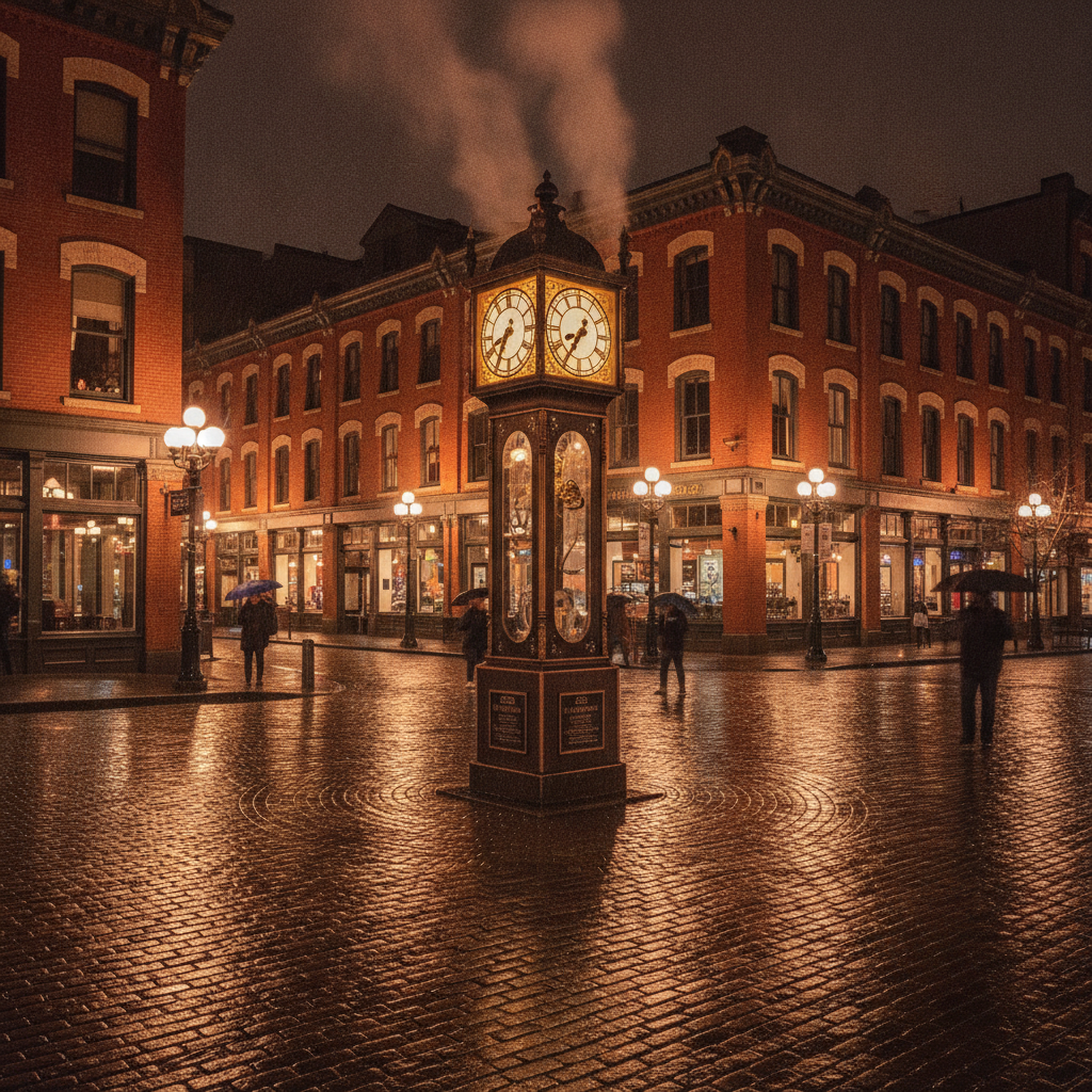 Gastown, the Steam Clock & Vancouver's Historic Neighbourhood