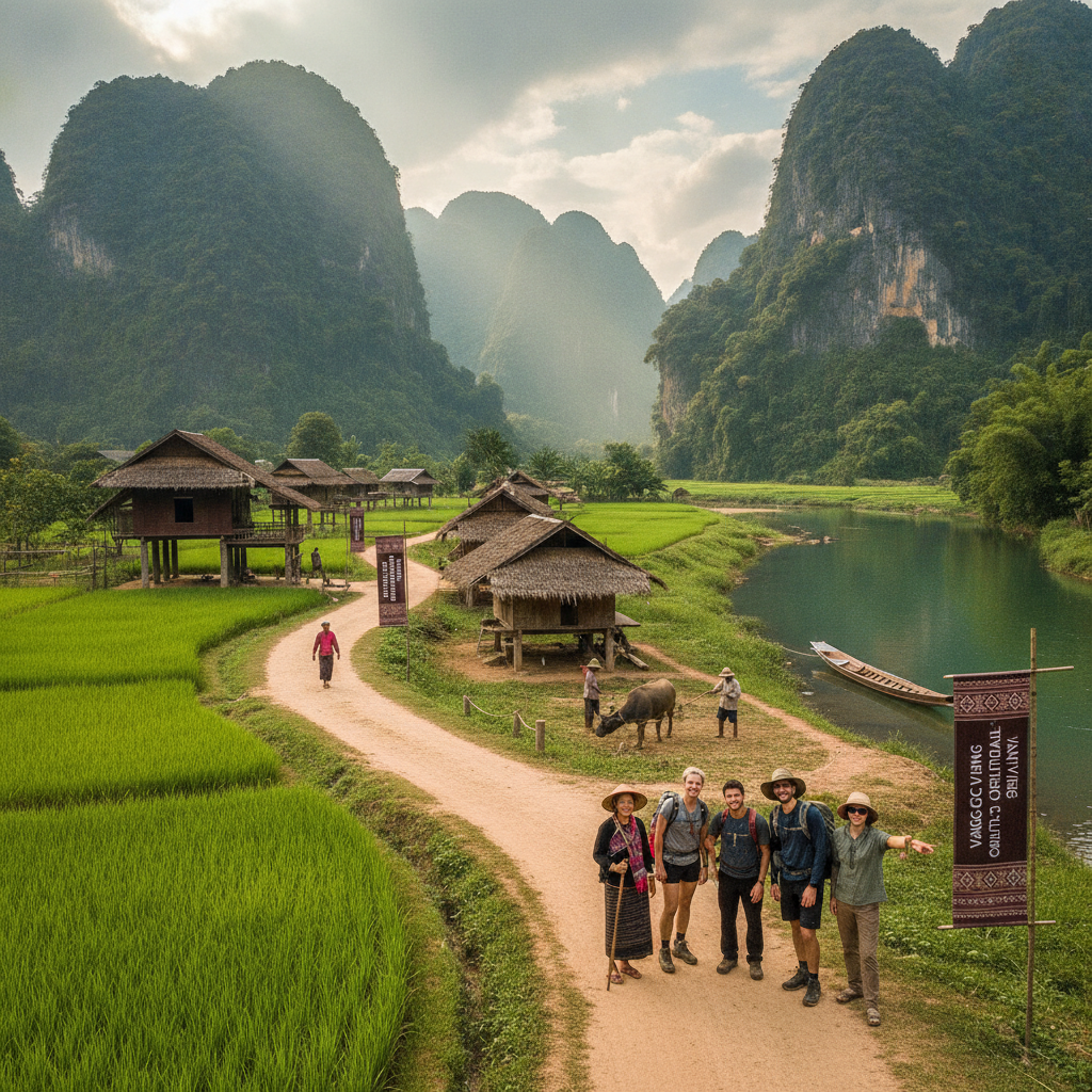 Vang Vieng Traditional Lao Culture Walk